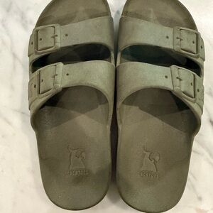 CROCS Olive Slide Sandals